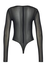 Elisabetta Franchi Body BO-016-57E2-V390 Czarny Slim Fit. Kolor: czarny. Materiał: wiskoza #5