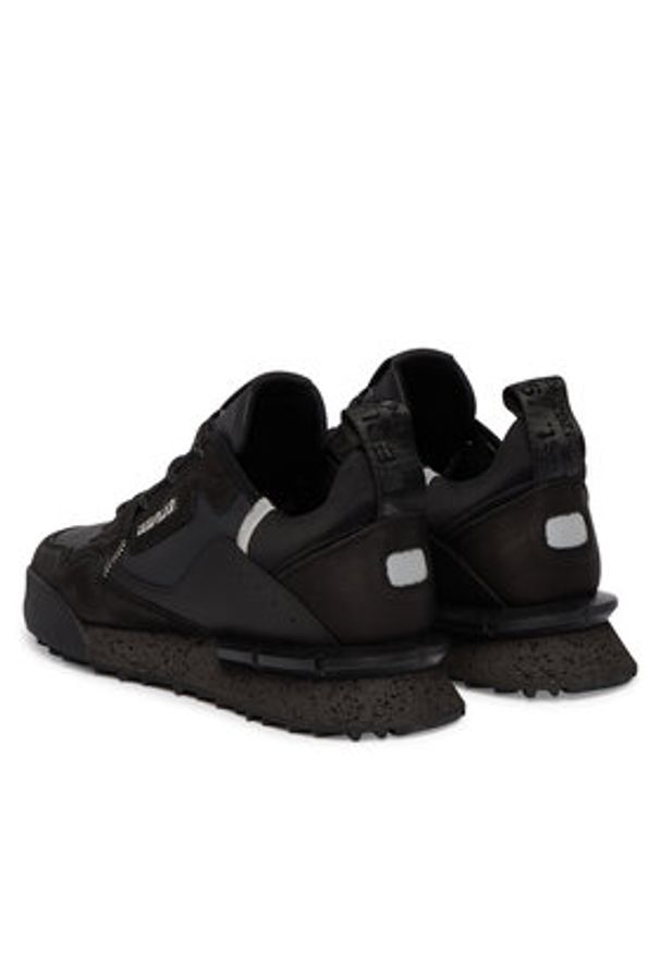 Replay - REPLAY Sneakersy GMS1P .000.C0076L Czarny. Kolor: czarny. Materiał: zamsz, skóra