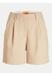 JJXX Szorty materiałowe Ellis 12268838 Beżowy Wide Leg. Kolor: beżowy. Materiał: syntetyk #5