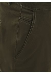 Pako Lorente - PAKO LORENTE – Gładkie spodnie męskie w kolorze zielonym. Kolor: zielony. Materiał: bawełna, elastan. Wzór: gładki. Styl: klasyczny #7