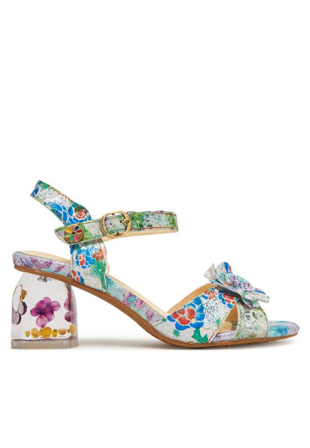 Laura Vita Sandały Framboiseo 42 Niebieski. Kolor: niebieski. Materiał: skóra