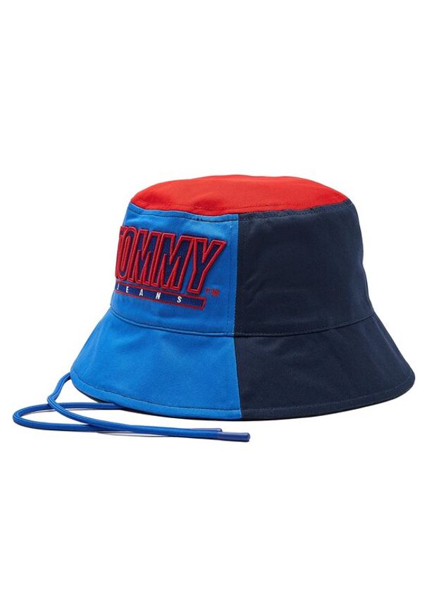 Tommy Jeans Kapelusz Bucket Heritage Stadium AM0AM10584 Kolorowy. Materiał: bawełna, materiał. Wzór: kolorowy