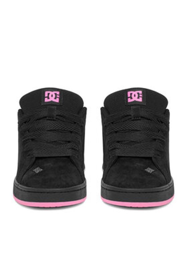 DC Shoes Sneakersy CEOWB-V5-10116 Czarny. Kolor: czarny. Materiał: skóra, zamsz