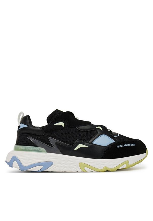 Karl Lagerfeld - KARL LAGERFELD Sneakersy KL52424 Czarny. Kolor: czarny. Materiał: skóra