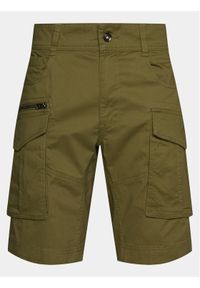 Replay Szorty materiałowe M9907.000.84387 Zielony Regular Fit. Kolor: zielony. Materiał: bawełna #1