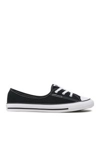 Converse Trampki Chuck Taylor All Star Bellet Lace Slip 566775C Czarny. Kolor: czarny. Materiał: materiał #1