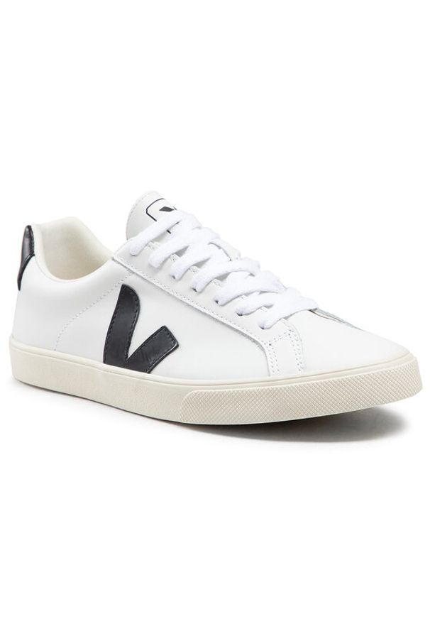 Veja Sneakersy Esplar Logo Leather Extra EO020005A Biały. Kolor: biały. Materiał: skóra