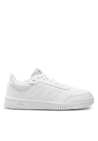 Adidas - adidas Buty Tensaur Sport 2.0 K GW6423 Biały. Kolor: biały. Materiał: skóra