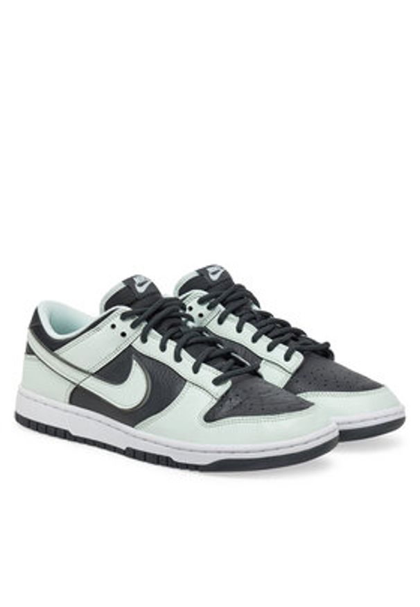 Nike Sneakersy Dunk Low Retro Prm FZ1670 001 Szary. Kolor: szary. Materiał: skóra