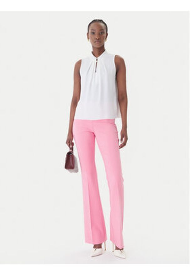 Rinascimento Bluzka CFC0127706003 Biały Regular Fit. Kolor: biały. Materiał: syntetyk