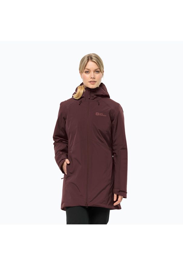 Kurtka zimowa damska Jack Wolfskin Heidelstein Ins. Kolor: niebieski. Sezon: zima