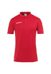 UHLSPORT - Polo Uhlsport Essential. Typ kołnierza: polo. Kolor: biały, czerwony, wielokolorowy, czarny. Materiał: poliester