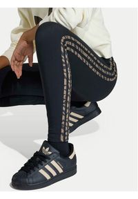 Adidas - adidas Legginsy 3-Stripes KD3289 Czarny Slim Fit. Kolor: czarny. Materiał: bawełna #4