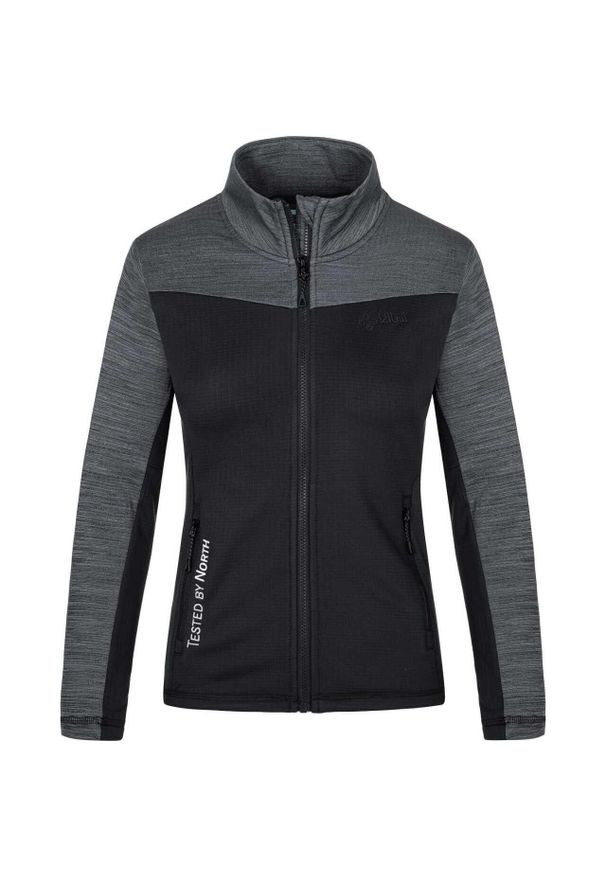 Damski techniczny polar Kilpi Siren. Kolor: czarny. Materiał: polar. Sezon: zima. Sport: narciarstwo