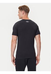 Under Armour T-Shirt Ua Gl Foundation Update Ss 1382915-001 Czarny Loose Fit. Kolor: czarny. Materiał: bawełna #4