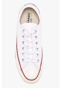 Converse tenisówki Chuck 70 damskie kolor biały. Nosek buta: okrągły. Zapięcie: sznurówki. Kolor: biały. Materiał: guma. Styl: klasyczny #5