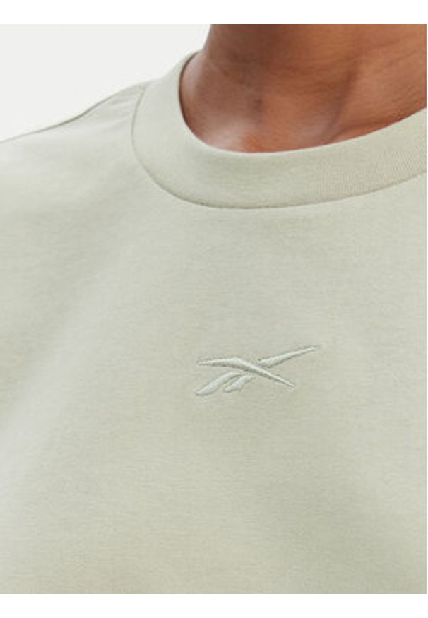 Reebok T-Shirt Reebok x Ewa Chodakowska Olka RK25612CCW Zielony jasny Relaxed Fit. Kolor: zielony. Materiał: bawełna