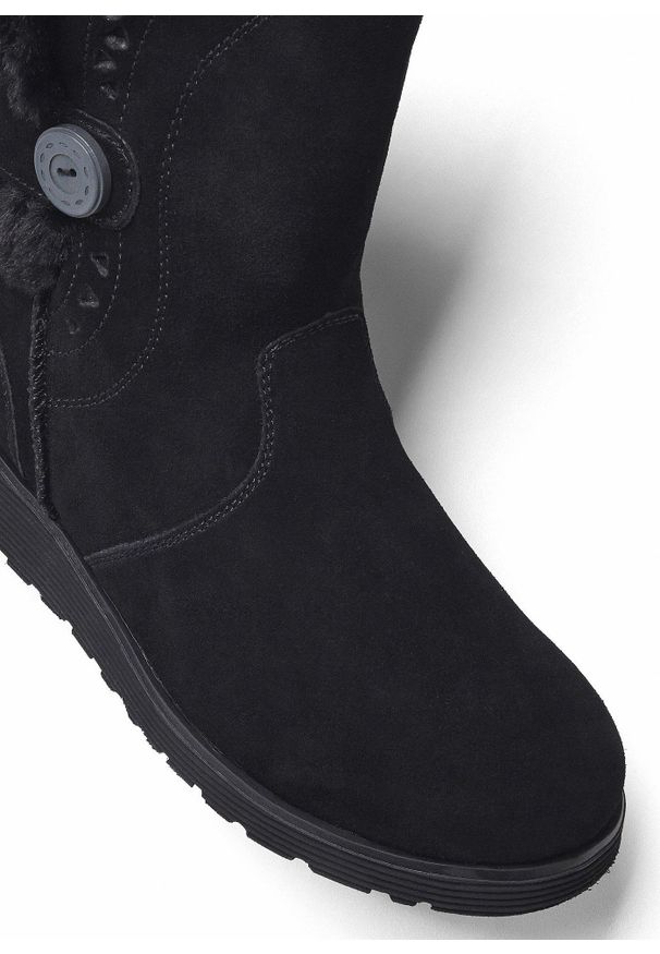 bonprix - Kozaki Skechers. Kolor: czarny