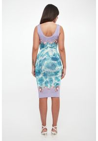 Versace Jeans Couture - Sukienka z nadrukiem VERSACE JEANS COUTURE. Wzór: nadruk #2