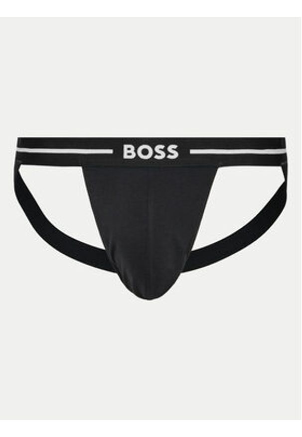 BOSS - Boss Komplet 3 par slipów Jock Strap Jockstrap 3P Bold 50514965 Kolorowy. Materiał: bawełna. Wzór: kolorowy
