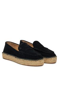 Lauren Ralph Lauren - LAUREN RALPH LAUREN Espadryle Luize 802953958003 Czarny. Kolor: czarny. Materiał: skóra, zamsz #5