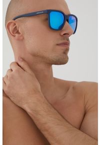 Armani Exchange Okulary przeciwsłoneczne męskie. Kolor: niebieski #1