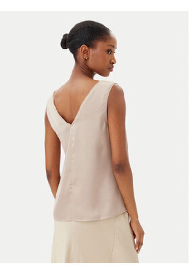 Marella Bluzka Lien 2515161092 Écru Regular Fit. Materiał: syntetyk
