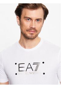 EA7 Emporio Armani T-Shirt 3RPT20 PJM9Z 1100 Biały Regular Fit. Kolor: biały. Materiał: bawełna