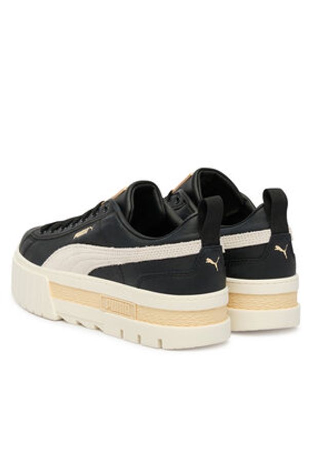 Puma Sneakersy Mayze Lth Wn s 381983 53 Czarny. Kolor: czarny. Materiał: skóra
