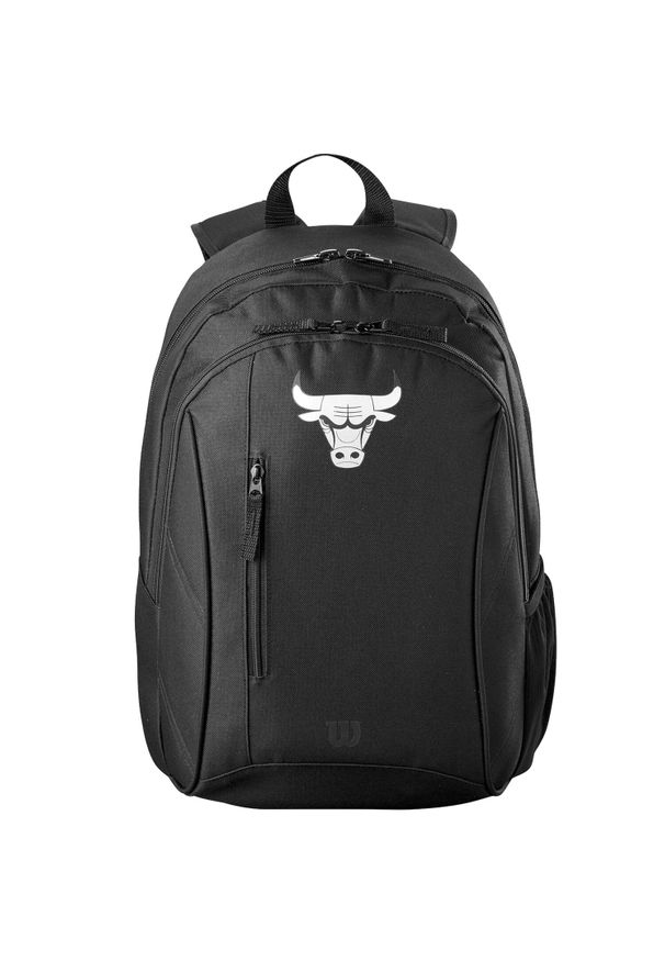 Wilson - Plecak sportowo-turystyczny dla dorosłych NBA Chicago Bulls Backpack 30L. Kolor: czerwony, czarny, wielokolorowy. Styl: sportowy