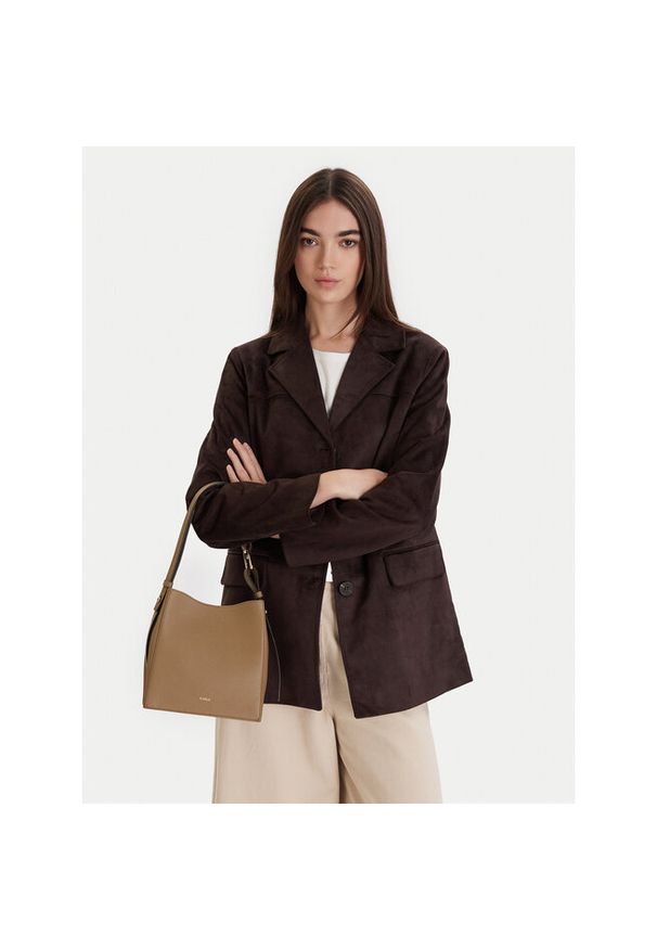 Torebka Furla. Kolor: brązowy