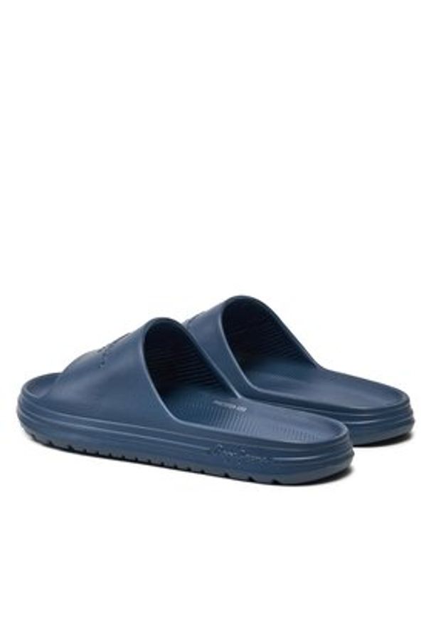 Pepe Jeans Klapki Beach Slide M PMS70159 Granatowy. Kolor: niebieski