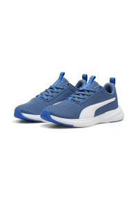 Puma - Młodzieżowe sneakersy Rickie Runner PUMA Blue Horizon White Hyperlink. Kolor: niebieski, wielokolorowy, biały