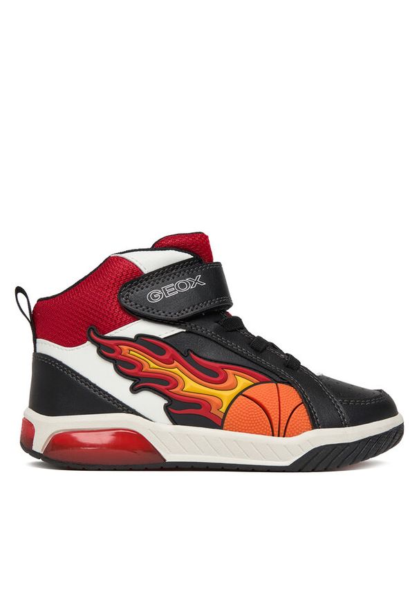 Sneakersy Geox. Kolor: czarny