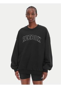 Reebok Bluza Reebok x Ewa Chodakowska Kalina RK25622CCW Czarny Relaxed Fit. Kolor: czarny. Materiał: syntetyk #1