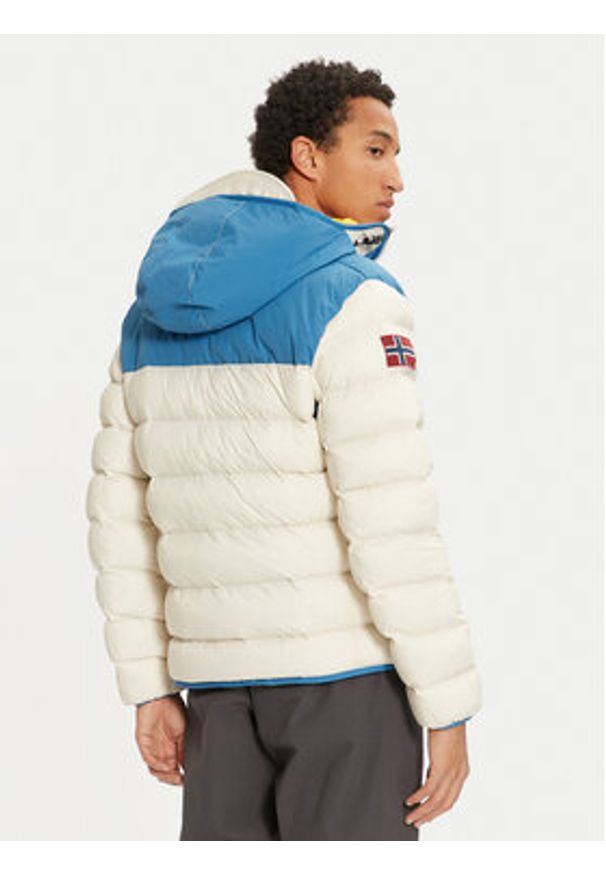 Napapijri Kurtka zimowa A-Arbogne NP0A4IBG Beżowy Regular Fit. Kolor: beżowy. Materiał: syntetyk. Sezon: zima