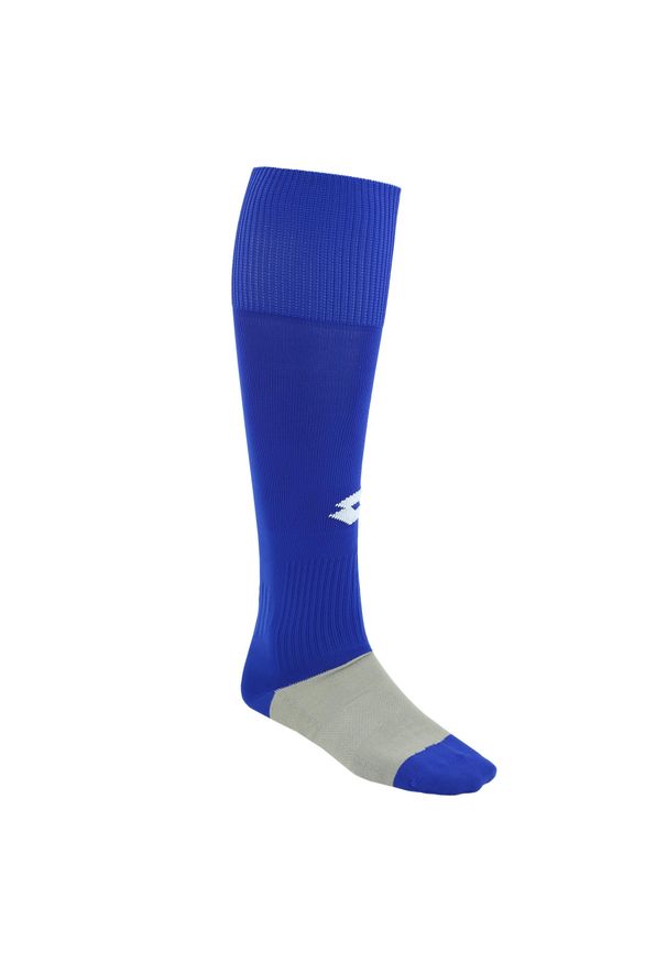 Skarpetogetry do piłki nożnej LOTTO LOGO TRNG LONG. Kolor: niebieski. Sport: piłka nożna