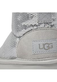 Ugg Śniegowce T Classic Mini Mirror Ball 1143708T Srebrny. Kolor: srebrny #2