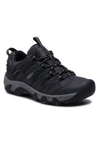 keen - Trekkingi Keen Koven Wp M 1025155 Black/Drizzle. Kolor: czarny. Materiał: skóra #1