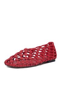 Badura Baleriny EO-ALEXA-LT917 Czerwony. Kolor: czerwony. Materiał: skóra #6