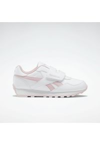 Buty do chodzenia dla dzieci Reebok Rewind PS. Zapięcie: rzepy. Kolor: biały, wielokolorowy, różowy. Materiał: guma, materiał, syntetyk. Szerokość cholewki: normalna. Sport: turystyka piesza
