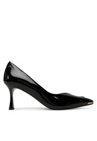 Karl Lagerfeld - KARL LAGERFELD Czółenka Sienna Court KL32709 Czarny. Kolor: czarny. Materiał: skóra, lakier