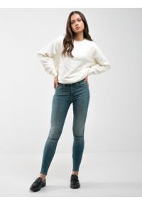Big-Star - Spodnie jeans damskie Melinda High Waist 327. Stan: podwyższony. Kolor: niebieski. Sezon: lato. Styl: klasyczny, elegancki #3