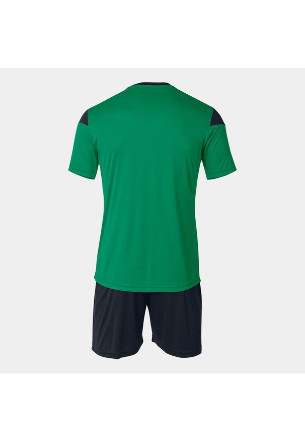 Zestaw piłkarski męski Joma Phoenix. Kolor: wielokolorowy, czarny, zielony. Materiał: dresówka. Sport: piłka nożna