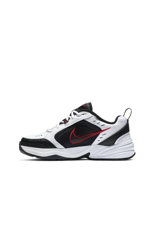 Buty męskie sportowe Nike MONARCH IV. Okazja: na co dzień. Kolor: czarny, biały, wielokolorowy. Materiał: skóra. Sport: fitness