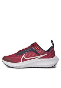 Nike Buty do biegania Air Zoom Pegasus 40 (GS) DX2498 009 Bordowy. Kolor: czerwony. Materiał: materiał. Model: Nike Zoom #4