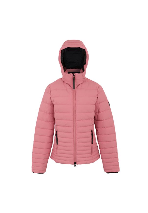 Regatta - Kurtka Ocieplana Damska/kobieca Kelane. Kolor: wielokolorowy, czerwony, różowy. Materiał: puch. Sport: turystyka piesza