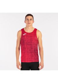 Tank top do biegania męski Joma Elite VIII. Kolor: czerwony