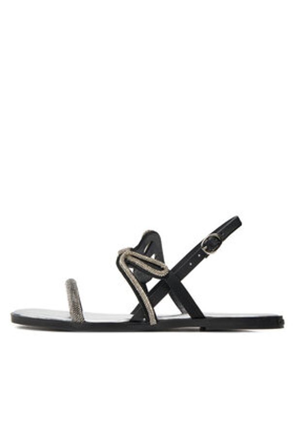 Karl Lagerfeld - KARL LAGERFELD Sandały KL87425 Srebrny. Kolor: srebrny. Materiał: syntetyk