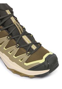 salomon - Salomon Trekkingi X Ultra 360 Edge Mid Gtx L49098600 Zielony. Kolor: zielony. Materiał: materiał #4